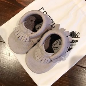 Freshly Picked Leather Moccasins - Baby Size 2